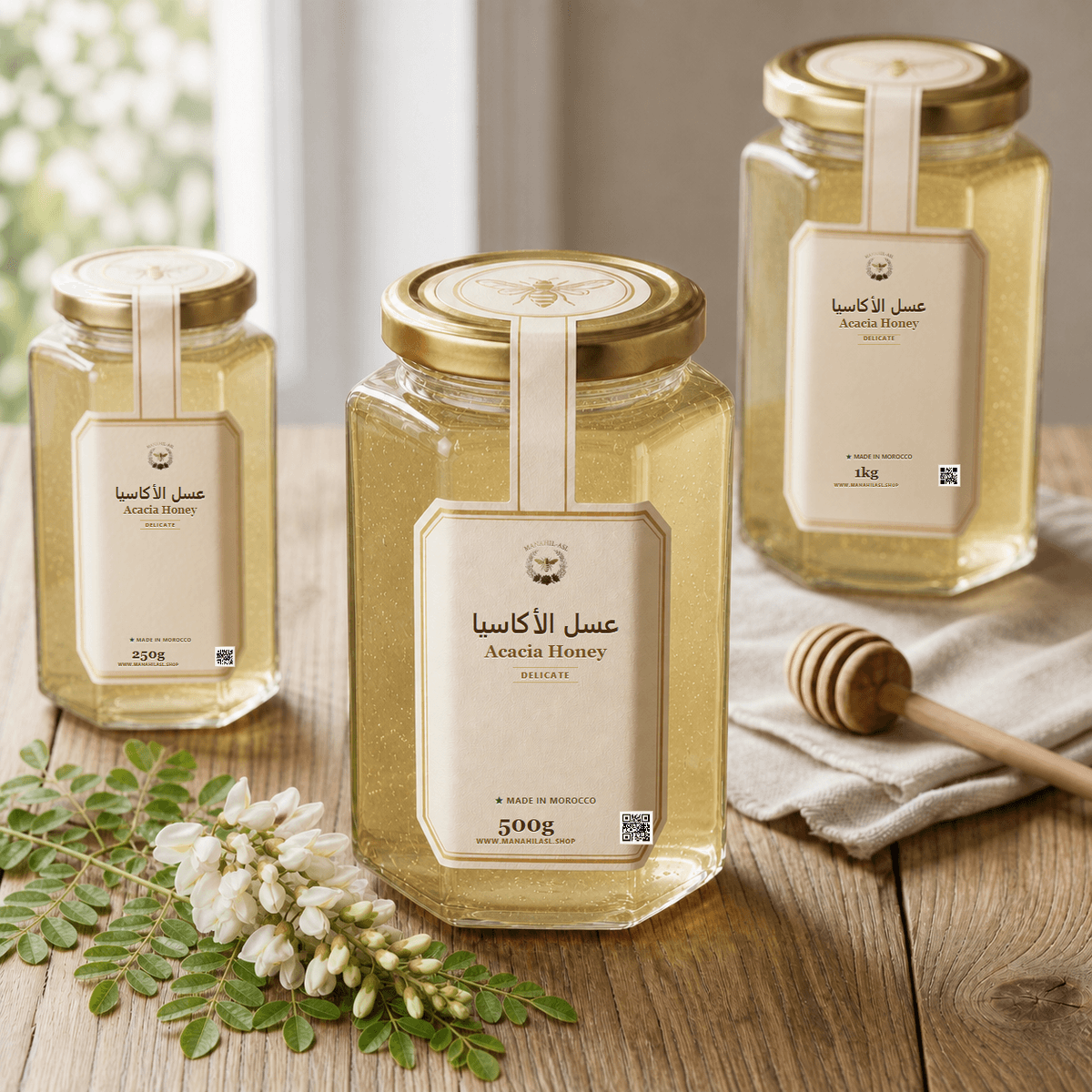 Acacia Honey - 250g, 500g, 1kg