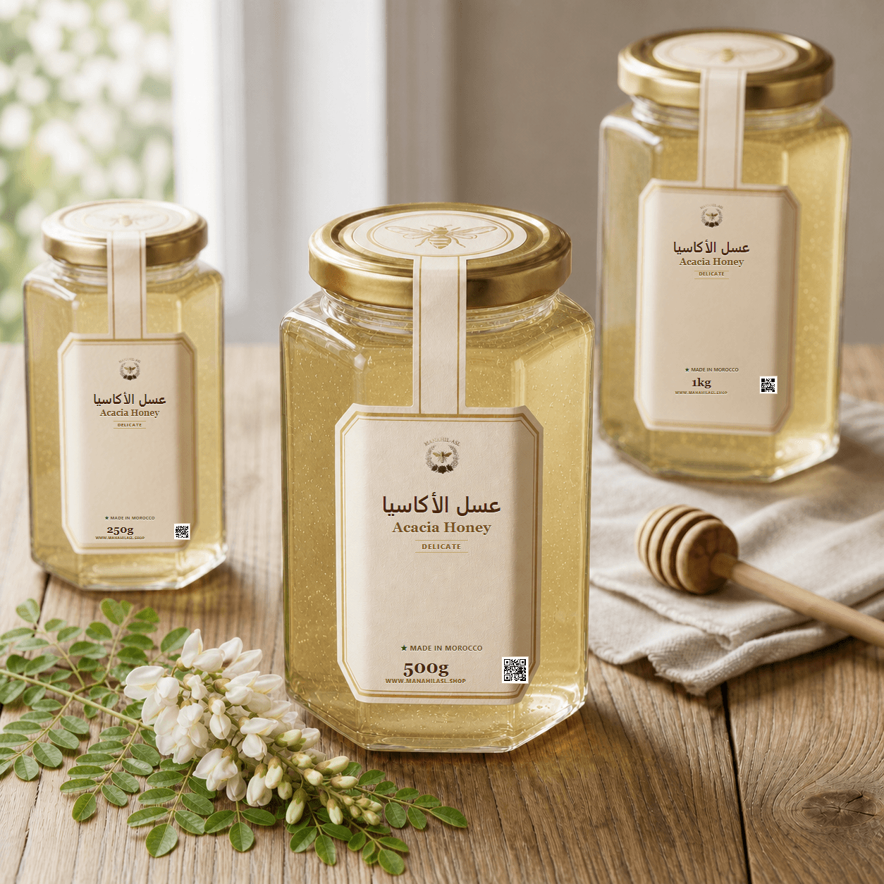 Acacia Honey - 250g, 500g, 1kg